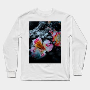 Neon Flower Long Sleeve T-Shirt